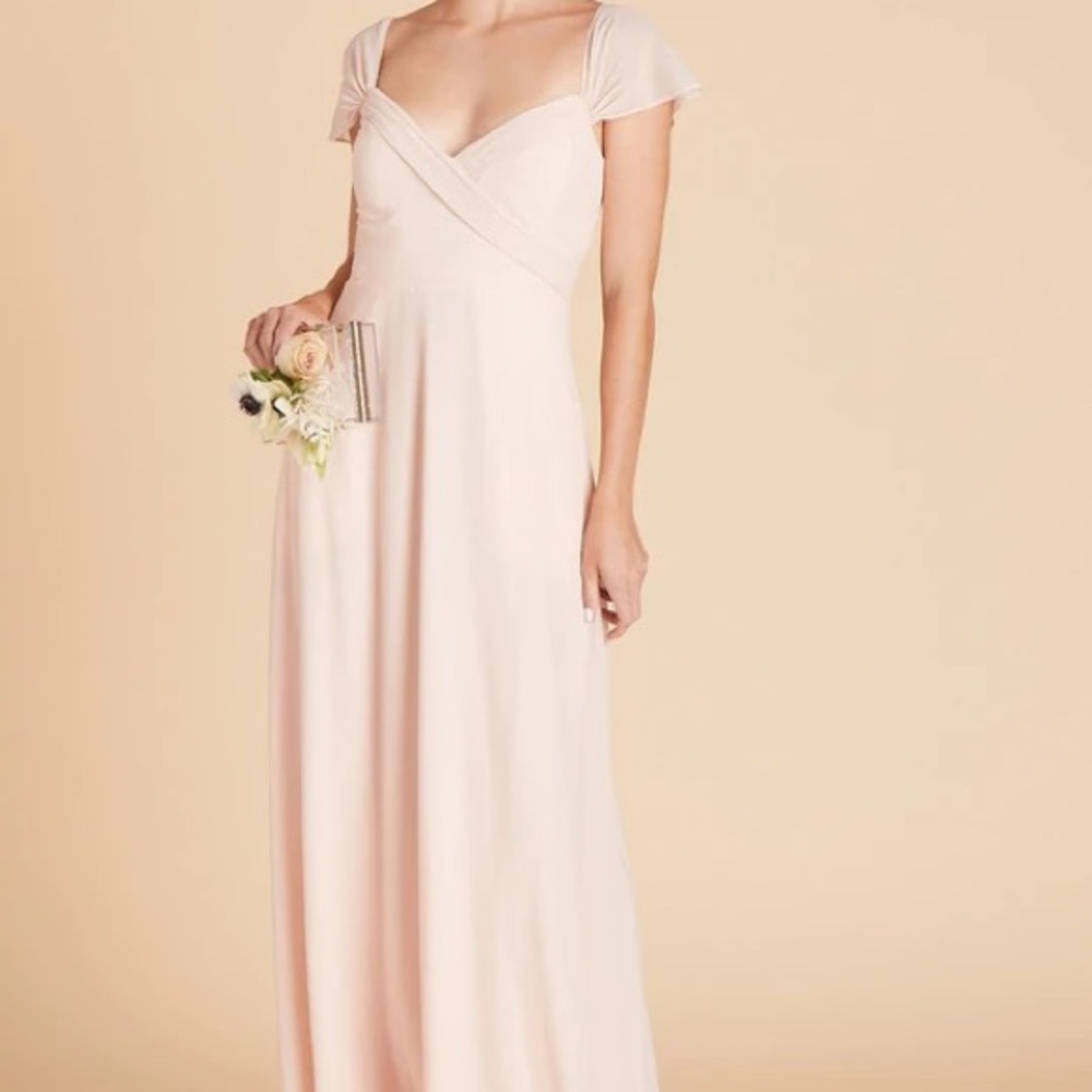 SPENCE CONVERTIBLE DRESS
CHIFFON PALE BLUSH